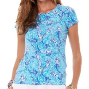 LILLY PULITZER 'NICE TAIL' KARRIE TOP